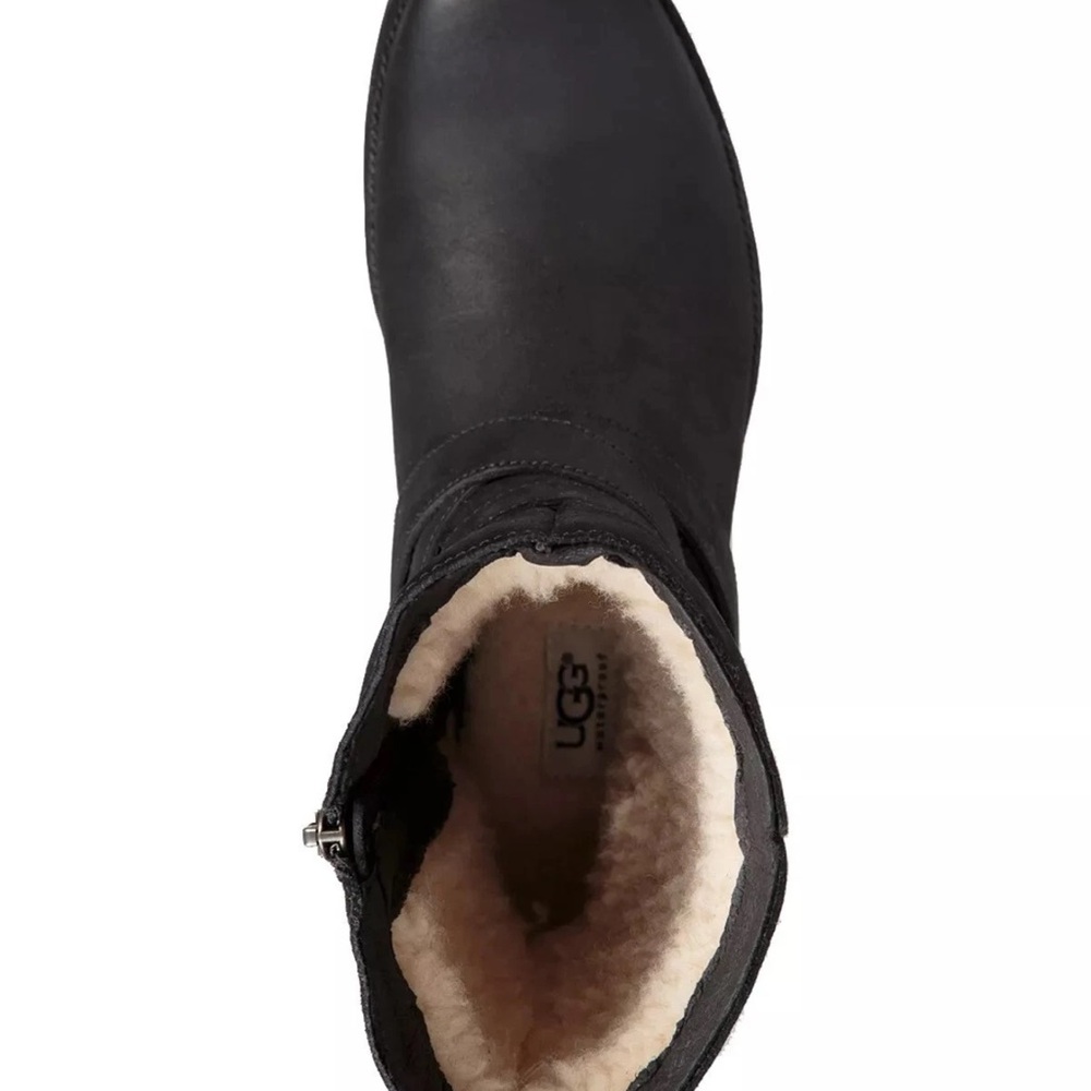 UGG Lorna Waterproof Winter Boots - Black Women's Size 9.5 - NWT - NIB - Picture 6 of 7
